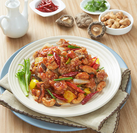 เป็ดผัดเม็ดมะม่วงหิมพานต์